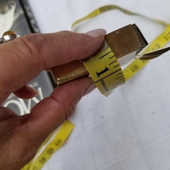 Vintage Scenic 60's brass and croc embossed box - Picture 7 of 8